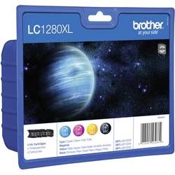 Brother LC1280XL Value Pack - 4-balení - černá, žlutá, azurová, purpurová - originál - inkoustová cartridge - pro Brother MFC-J5910DW, MFC-J6510DW, MFC-J6710DW, MFC-J6910DW