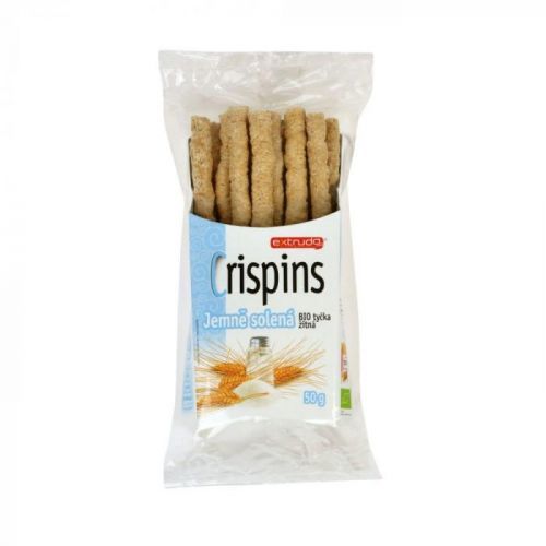 Tyčinka žitná Crispins jemně solená 50 g BIO EXTRUDO