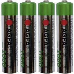 Akumulátor Agfa, NiMH, AAA, 900 mAh, 4 ks