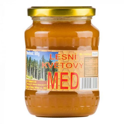 Med lesní květový 500 g ČÍHALA