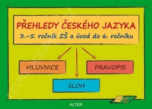 Přehledy českého jazyka v 3.- 5. ročníku ZŠ a úvod do 6.ročníku
					 - Bradáčová Lenka