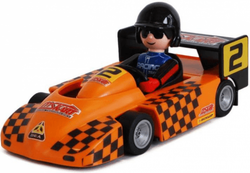 FARO 253 Auto 1:18 Superkart s Igráčkem, oranžová