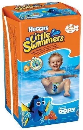 Huggies Little Swimmers vel.5-6 12-18kg 11ks do vody