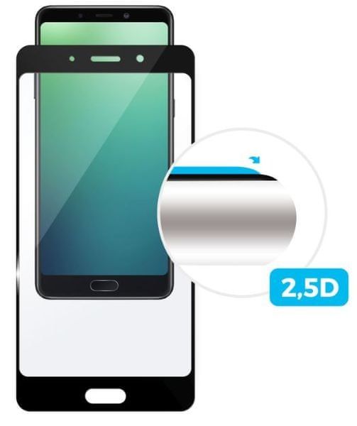 Fixed Ochranné Tvrzené Sklo Full-Cover Pro Huawei Nova 3, Přes Celý Displej, Černé, 0,33 Mm Fixgf-333-Bk