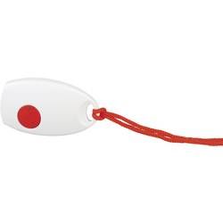 Bezdrátové nouzové zvonkové tlačítko HX Mini Heidemann, 70370, 100 m, bílá/červená
