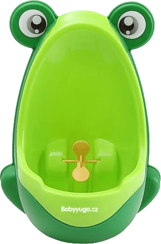 BABY YUGA Dětský pisoár žába – zelený