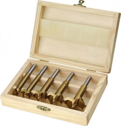 frézy-sukovníky, do dřeva, sada 5ks, ∅15-20-25-30-35mm 44016 EXTOL CRAFT