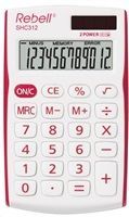 REBELL kalkulačka - SHC312 RD - červená