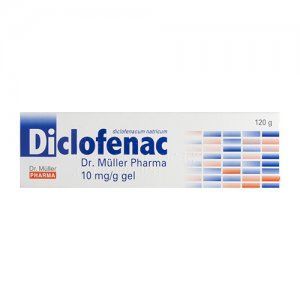 DICLOFENAC gel 120g (Dr. Müller)