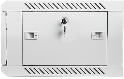 LANBERG Nástěnný rack 19'' 4U 600X450mm šedý (WF01-6404-10S)