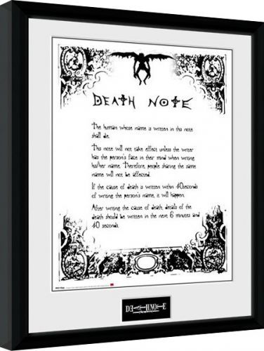 Posters Obraz na zeď - Death Note: Zápisník smrti - Death Note