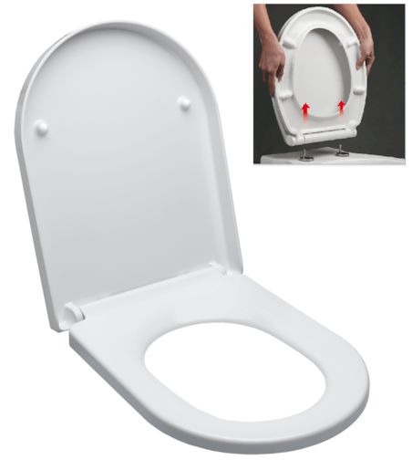 WC sedátko Glacera Duroplast EASY2240