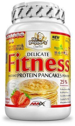 Fitness Protein Pancakes jahoda a jogurt 800g