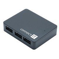 CONNECT IT USB 3.0 hub SWIFT se 4 porty