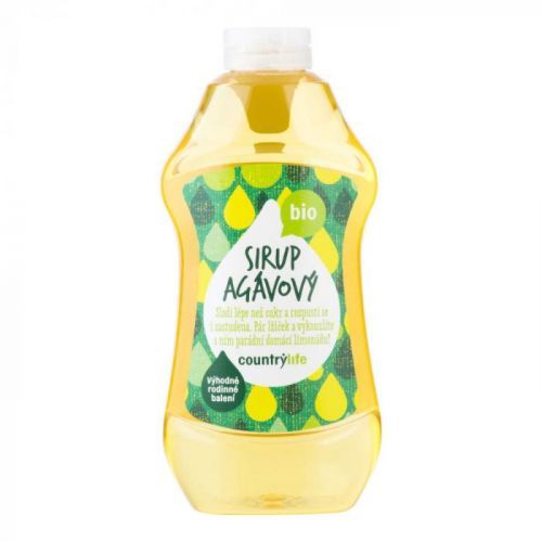 Sirup agávový 874 ml/1200 g BIO   COUNTRY LIFE