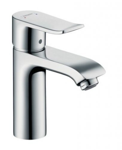 Hansgrohe 31204000 Metris - Páková umyvadlová baterie LowFlow, bez odtokové soupravy, chrom 31204