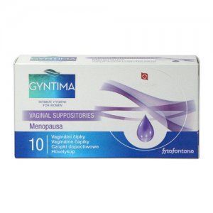 Fytofontana Gyntima vaginální čípky Menopausa 10 ks