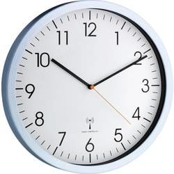 DCF nástěnné hodiny TFA 60.3517.55, (Ø x h) 30,8 cm x 4,5 cm, hliník (matný)