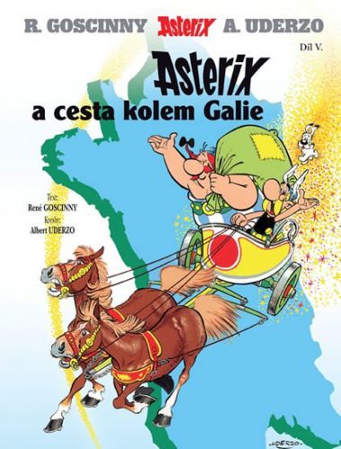 Asterix 5 - Asterix a cesta kolem Galie
					 - Goscinny R., Uderzo A.