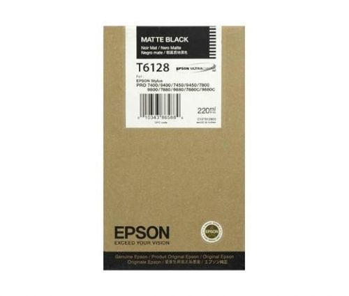 EPSON ink čer Stylus Pro 7400/7450/7800/7880/9400/9450/9800/9880 - matte (220ml)