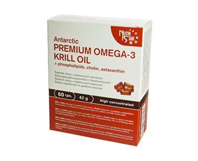 Nutristar Premium Omega 3 Krill Oil 60 kapslí