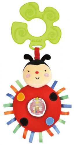 K's Kids Beruška chrastící s úchytem na kočárek