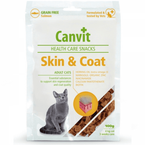 CANVIT Snacks CAT Skin & Coat 100 g