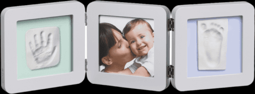 BABY ART Dvojitý rámeček na otisky + foto – Pastel