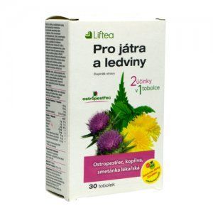 LIFTEA pro játra a ledviny tob.30