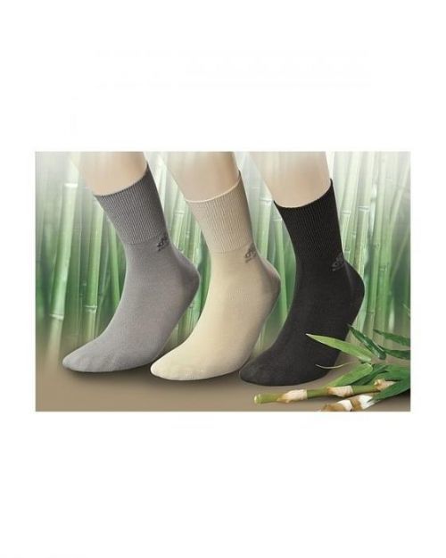 Zdravotní ponožky JJW Deo Med/Bamboo - 43-46 - popelavá