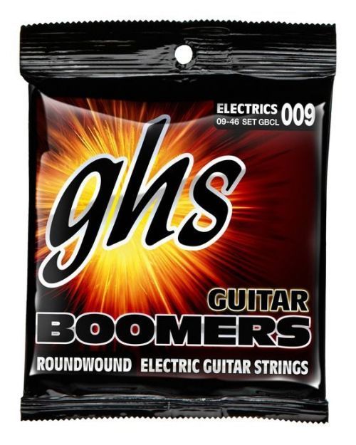 GHS GB CL Boomers Custom Light Electric Guitar Strings 009-046