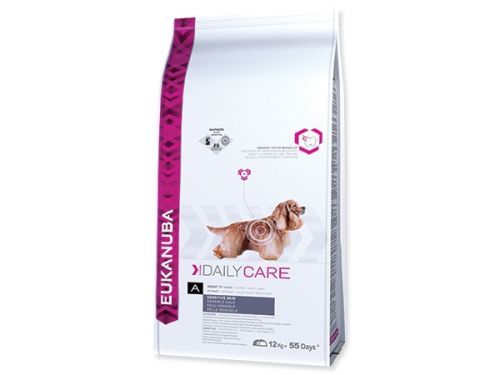EUKANUBA Daily Care Sensitive Skin 12kg