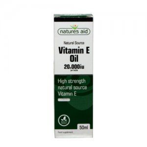 NATURES AID Tekutý Vitamín E 50ml