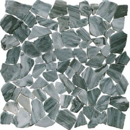 Kamenná mozaika 30 x 30 cm Premium Mosaic Stone šedá-kameny STMOSGYW