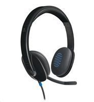 Logitech USB Headset H540, integrovaný ekvalizér, ovládání na sluchátku