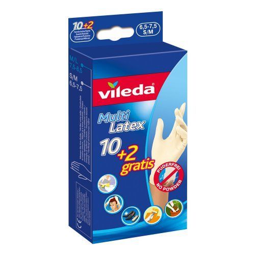 Vileda Rukavice Multi Latex 10+2 S/M