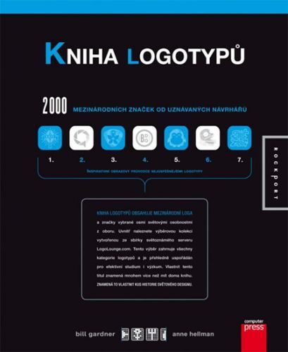 Kniha logotypů - 2000 mezinárodních značek od uznávaných návrhářů
					 - Gardner Bill, Hellman Anne