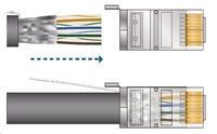 UBNT TOUGHCable Carrier [Level 2, SFTP kabel, drát, outdoor, CAT5e, 24AWG, 305m]