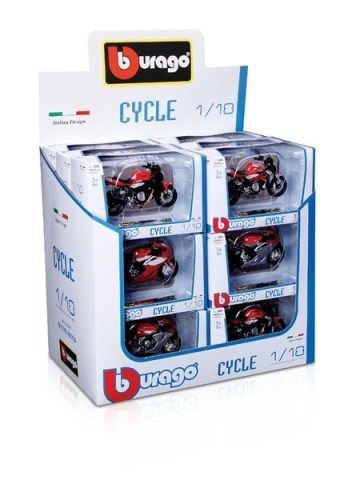 Bburago Motocykl 1:18, různé druhy