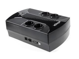 Energenie Floor UPS power cube 850VA LED, 4X SCHUKO 230V OUT,USB, RJ11 IN/OUT