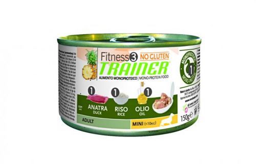 Trainer Fitness3 Adult Mini kachna+rýže konzerva 150g