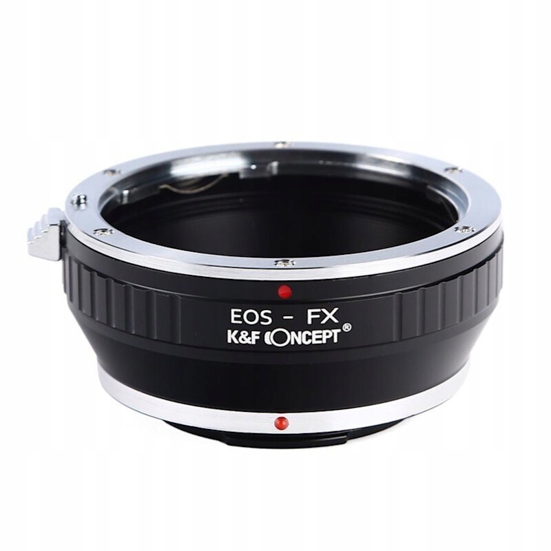 Canon Ef bajonetový adaptér [objektiv] Fuji Fx [tělo] K&f Concept