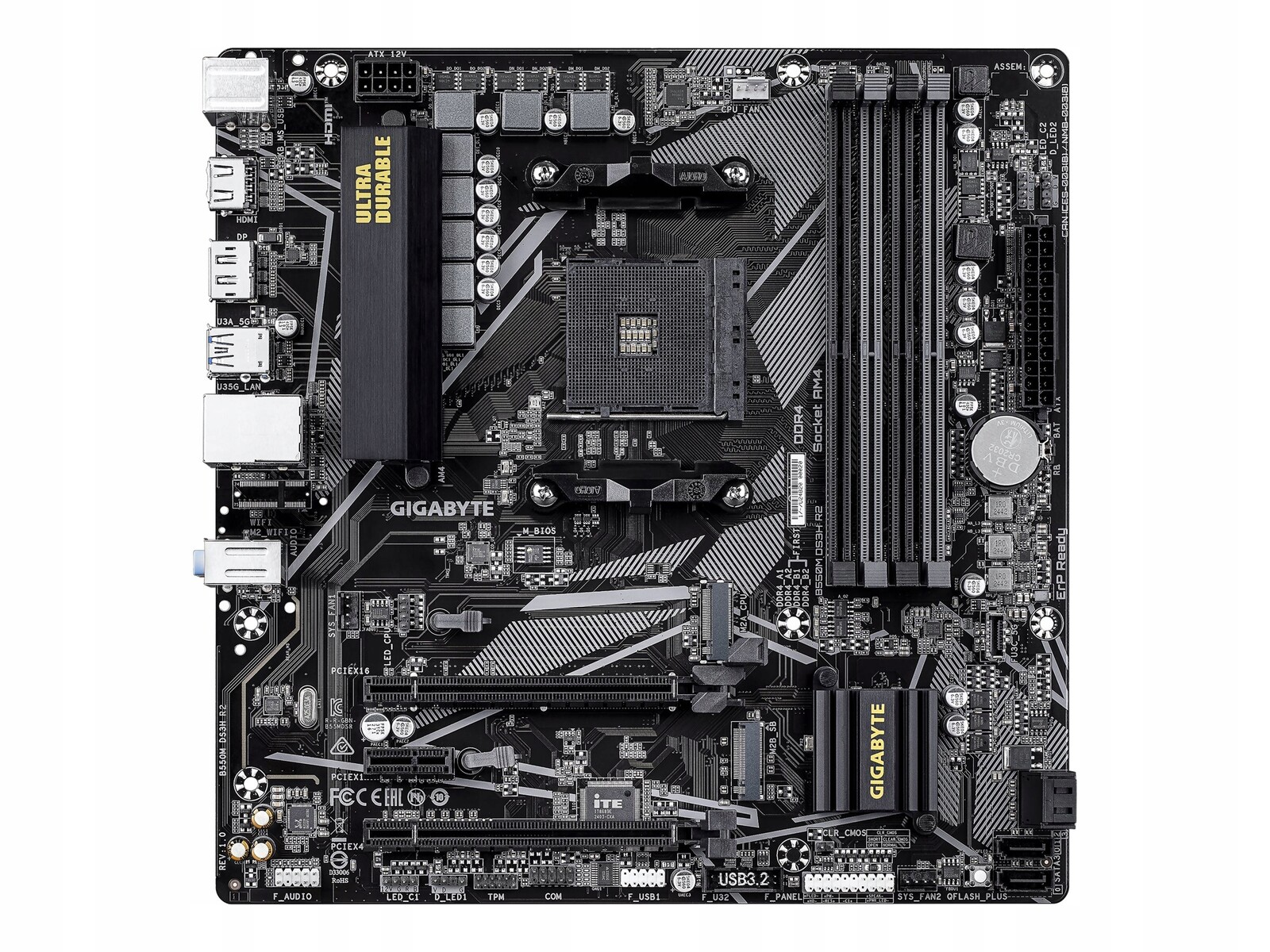 Gigabyte B550 M DS3H R2