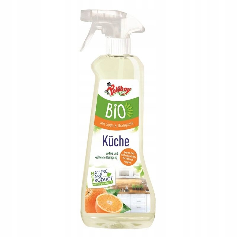 3X Rozprašovač na čištění kuchyně Poliboy Bio Kueche 500 ml
