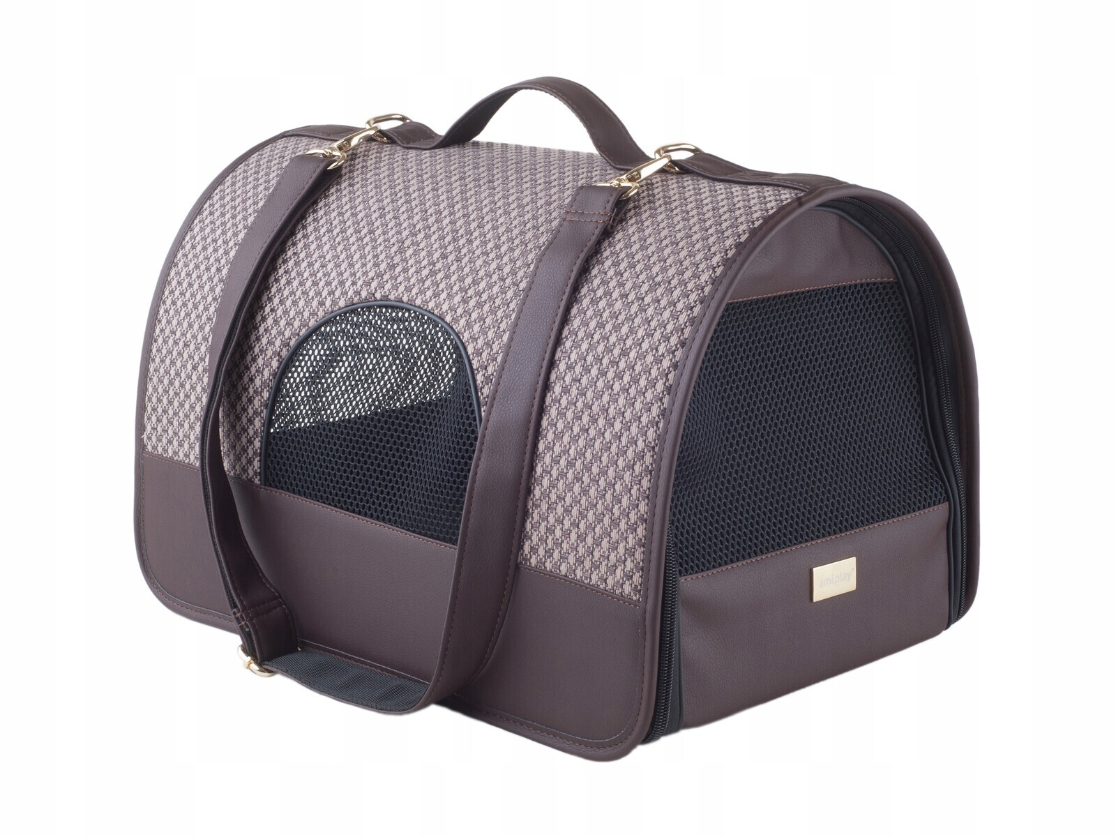 amiplay přepravka morgan M hnědý