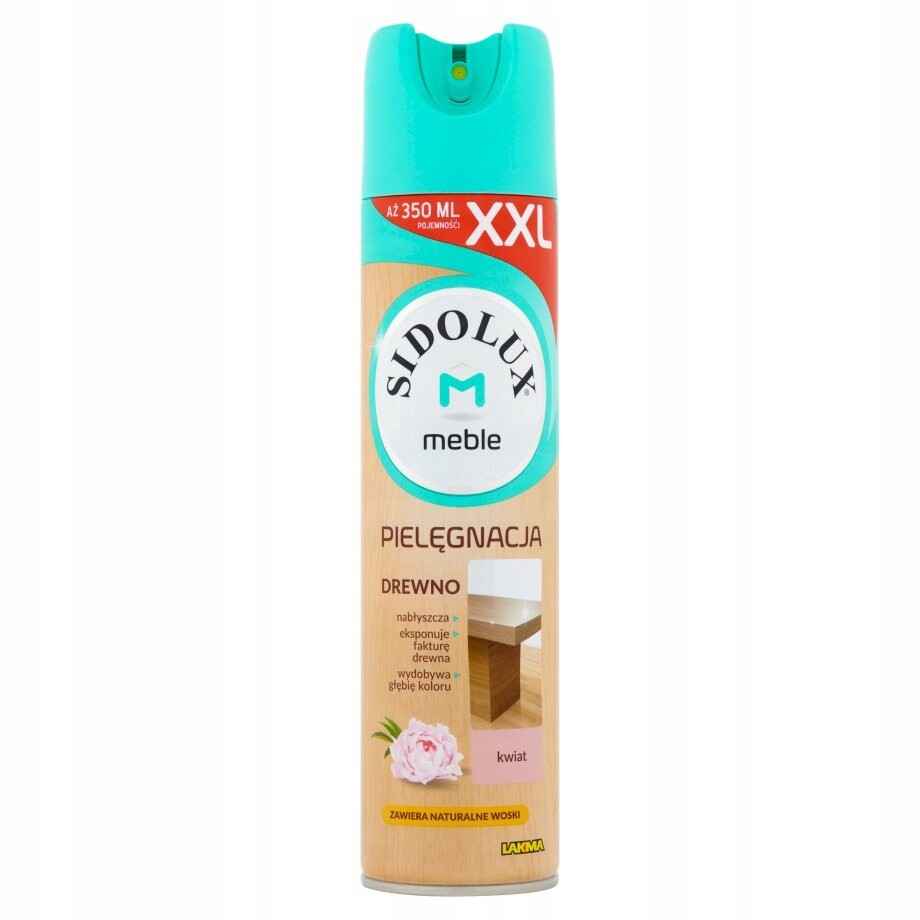 3X Sidolux, sprej na nábytek, květinový, 350 ml