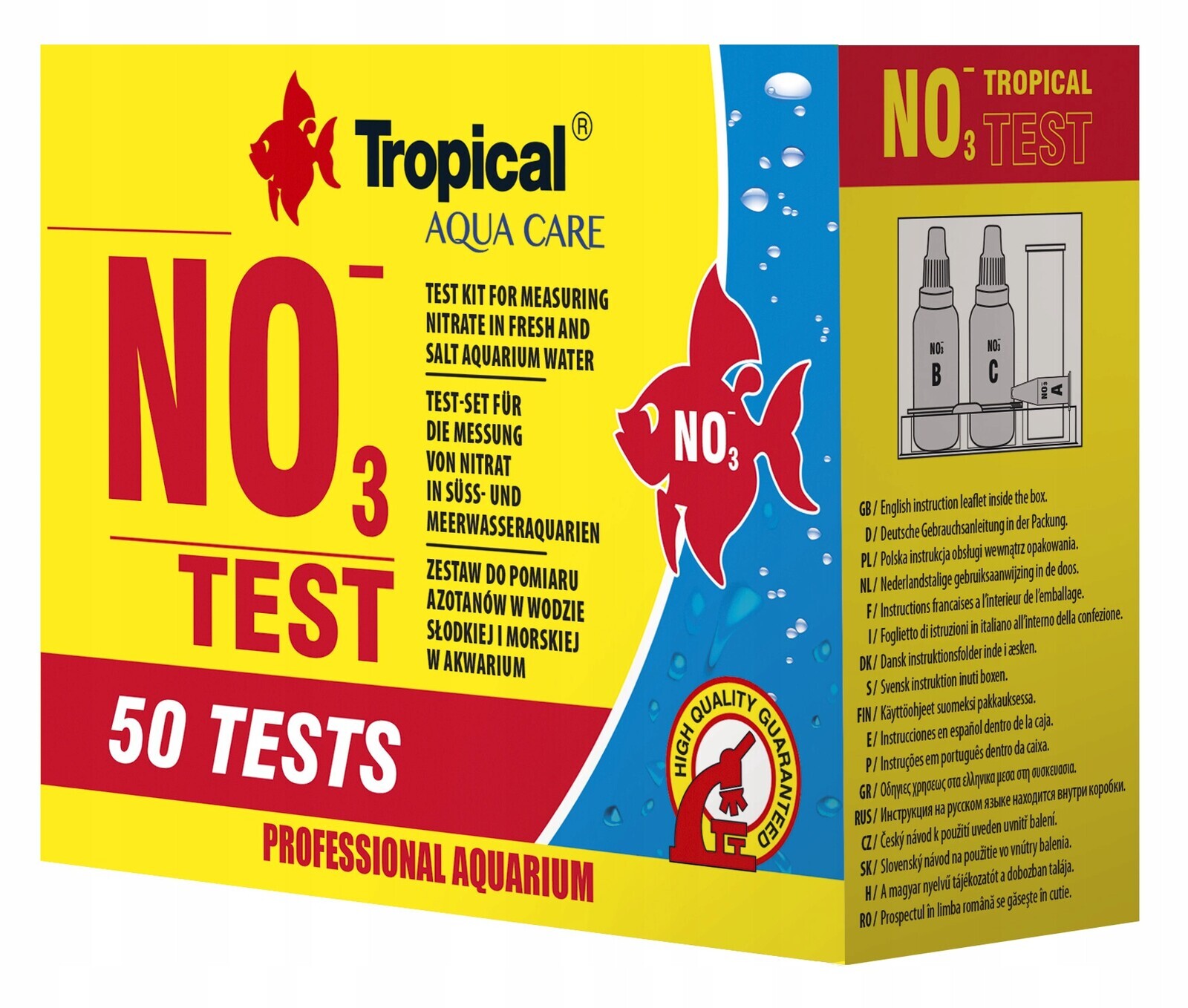 2x Tropical test NO3 50 Ks.