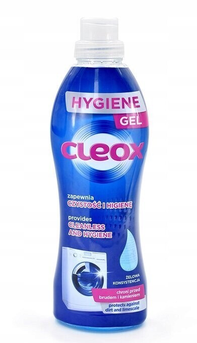3x Cleox, Gel na čištění pračky, 1 l