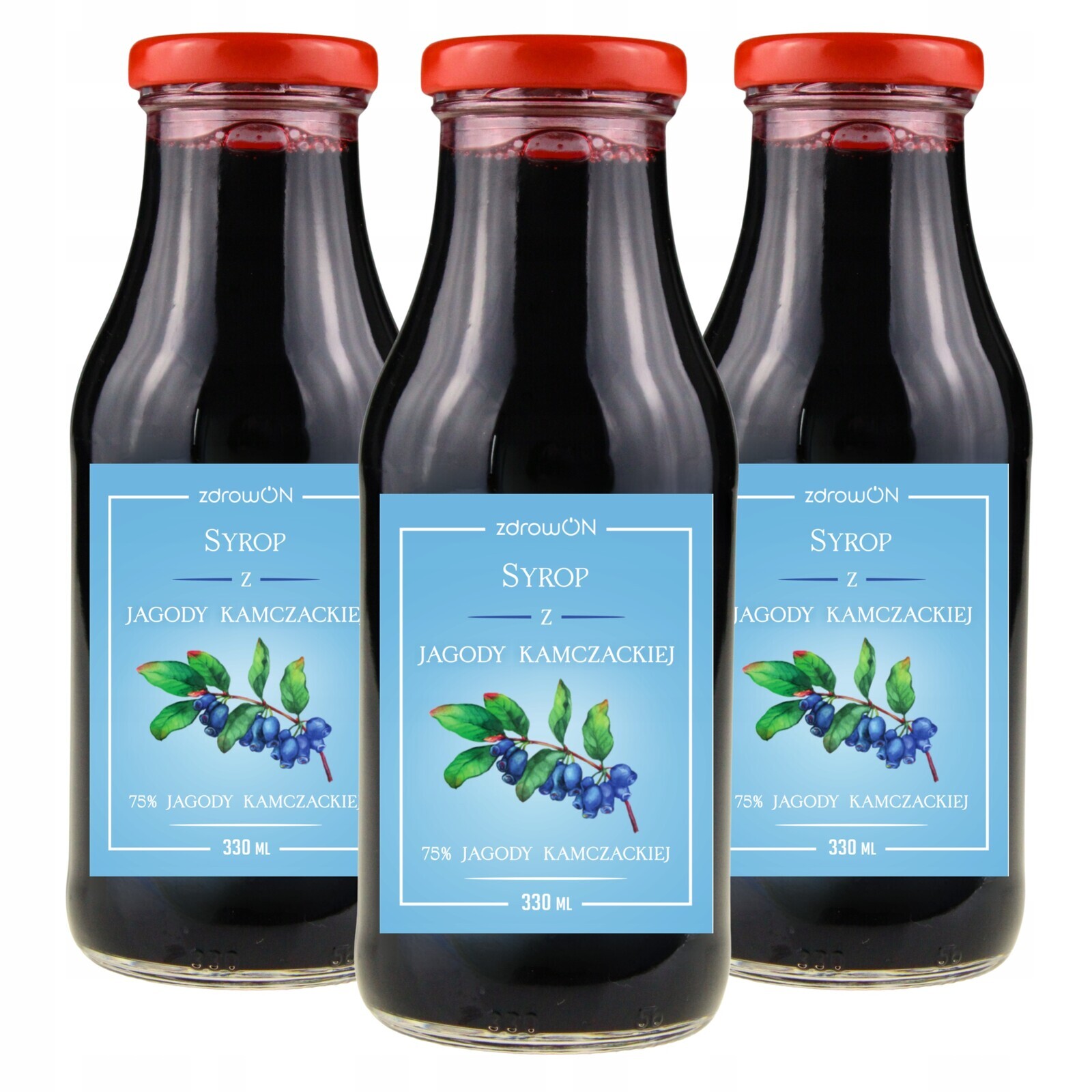 Sirup Z Kamčatských Bobulí Pro Čaje A Nápoje, Přírodní Produkt 330 ML