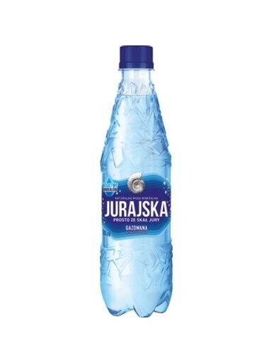 17 x Jurajska přírodní perlivá minerální voda 500 ml